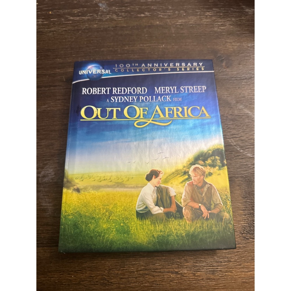 Out Of Africa Blu-ray DVD Universal 100th Anniversary Collector's Series Book